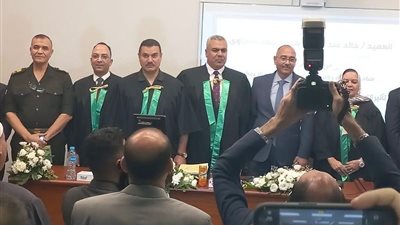 خالد عبد الحميد يحصل على الدكتوراه فى فلسفة إدارة الأعمال 