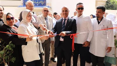 ميدور تفتح وحدتين صحيتين (الوادى –الهوارية) بمحافظة الاسكندرية