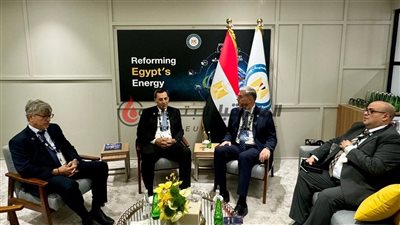 بدوي يلتقي ًالرئيس التنفيذي لشركة مبادلة الإماراتية 