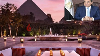 بحضور مدبولي وبدوي : طارق الملا يحتفل بزفاف كريمته