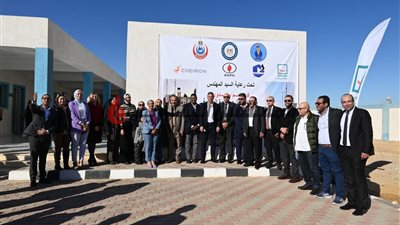 جمسة وكايرون يطوران الوحدة الصحية بقرية الزعفرانة برأس غارب