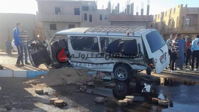 صورة ميكروباص الحادث