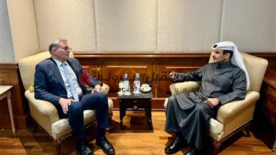 وزير البترول يبحث مع نظيره القطري سبل تطوير التعاون وفرص الاستثمار  في الاستكشاف والإنتاج