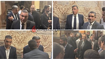 بالصور: قيادات البترول في عزاء والدة خالد عثمان مساعد الوزير