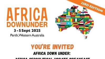 الأسبوع القادم: انطلاق مؤتمر التعدين “أفريكا داون أندر”في استراليا