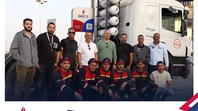غازتك تنجح في تحويل أول شاحنة عملاقة للعمل بالغاز
