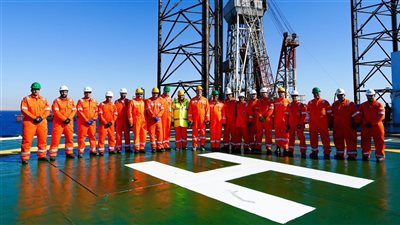 وزير البترول يتفقد حفر أول بئر ببرنامج إيني الإيطالية الجديد في خليج السويس وسيناء