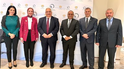 الباجوري وعبير يبحثون تنفيذ ربط الغاز القبرصي بالتسهيلات المصرية