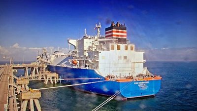 تصدير  شحنة غاز مسال جديدة من مجمع إدكو إلي كندا*  