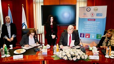 بروتوكول تعاون بين ثروة ومؤسسة إبراهيم بدران لتنظيم قافلة طبية لقرية سيدي براني بمطروح