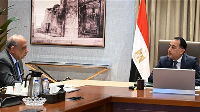 مدبولي يستعرض مع وزير الكهرباء خطط تطوير الشبكة