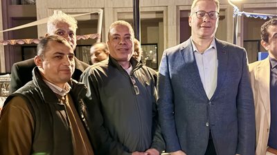 بالصور: صحفيو البترول بصحبة الوزير في سحور الوزارة