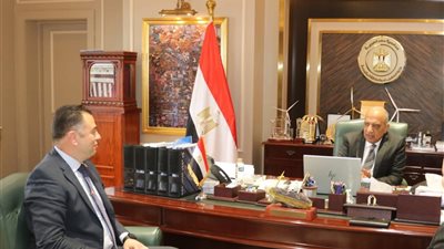 وزير الكهرباء يلتقي