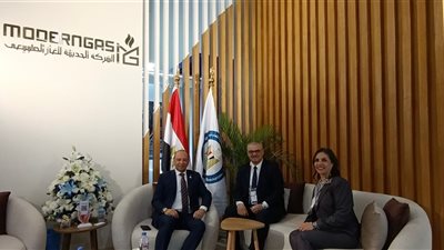 مودرن جاس تتألق في ايجبس بجناح تفاعلي يعكس التحول الرقمي وثقافة السلامة أولاً