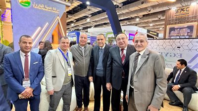 فؤاد رشاد يزور إيجيبس ويتفقد أجنحة شركات  الغاز
