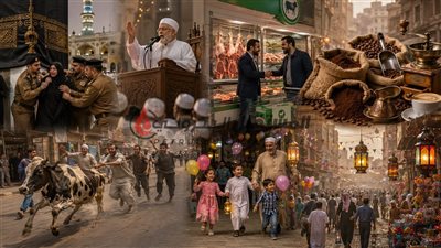 طرائف العيد..من سرقة الكسوة للعجول الهاربة للبن المغشوش