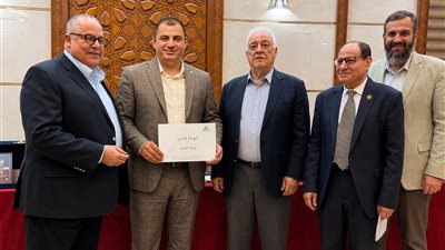 نقابة المهندسين تكرم السيد غنيم  لدوره في متابعة ملف البترول