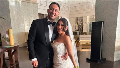 زفاف مياده مظهر وأحمد وفائي بحضور سيدات وقيادات البترول
