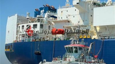 عاجل: البترول تنجح في تعويم السفينة ENERGOS WINTER بعد 14 ساعة من العمل المتواصل