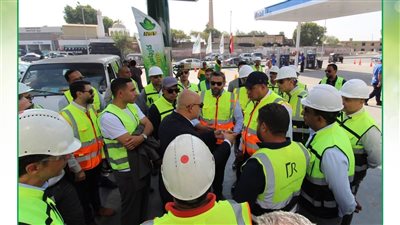 كارجاس تفتتح محطتى المعصرة 2 والعيادية