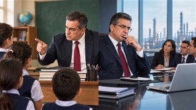 رئيس شركة بدرجة ناظر مدرسة