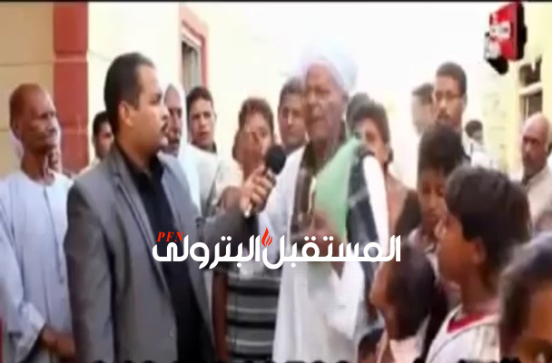 بالفيديو: شعلة نار الإيثلين تشكل معاناة نجع مطراوي.