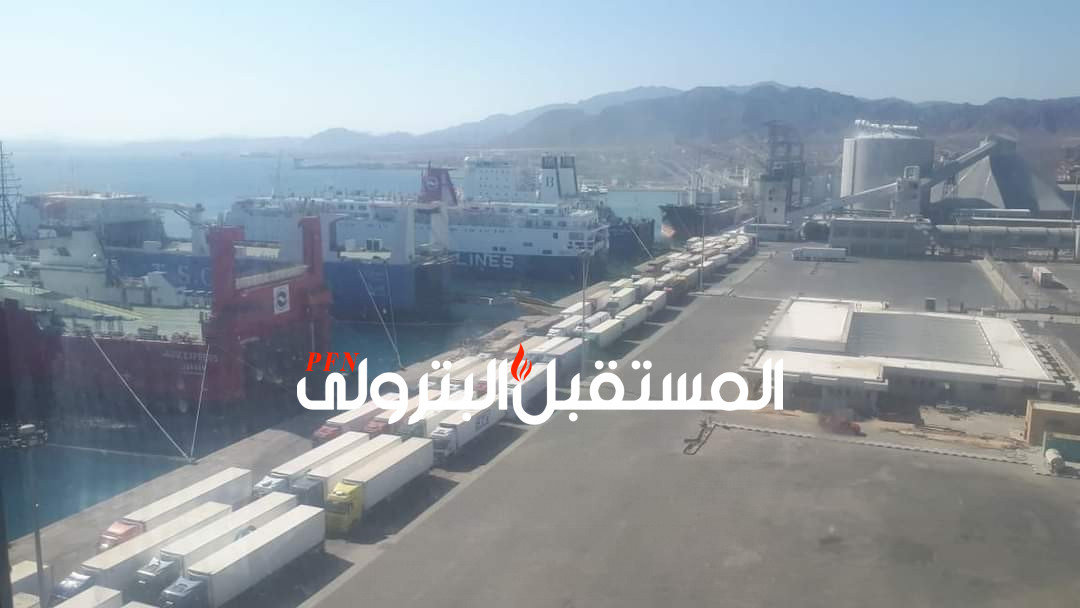 تداول 7200 طن بضائع بموانئ البحر الأحمر ووصول 417 سيارة لميناء بورتوفيق