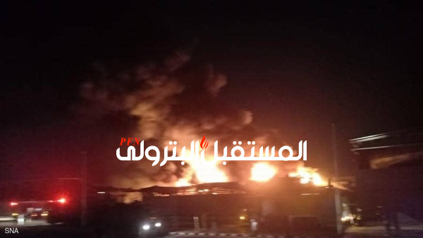 حريق ضخم بمصنع كيماويات في الإسماعيلية