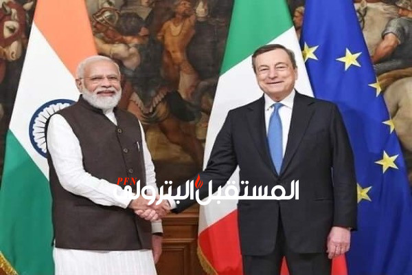 إيطاليا والهند تتفقان على تشجيع الاستثمار في تحول الطاقة