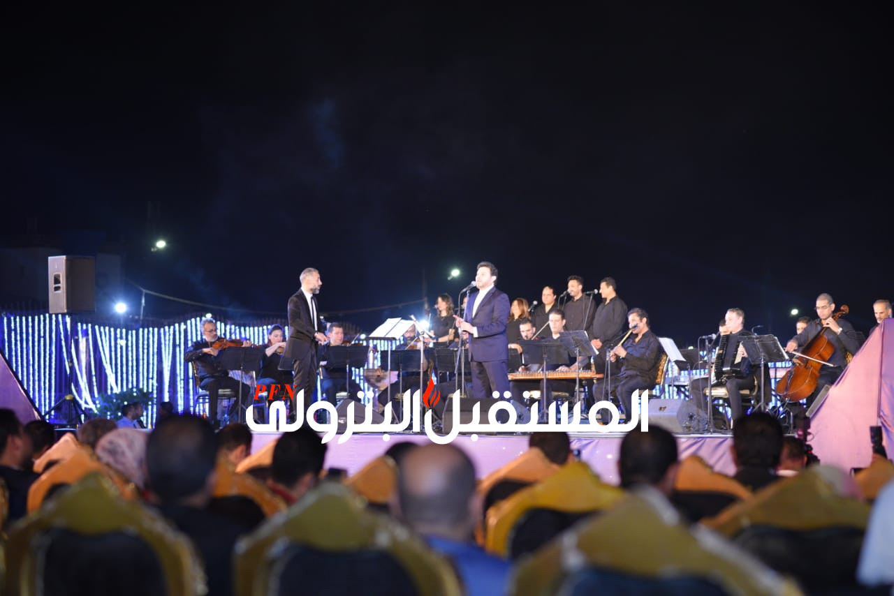 هانى شاكر يحي حفل افتتاح مهرجان السويس للموسيقى والغناء