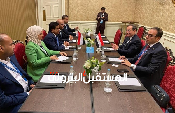 *الملا يبحث مع وزير الطاقة اليمنى والأمين العام لمنظمة الدول المصدرة للغاز سبل التعاون